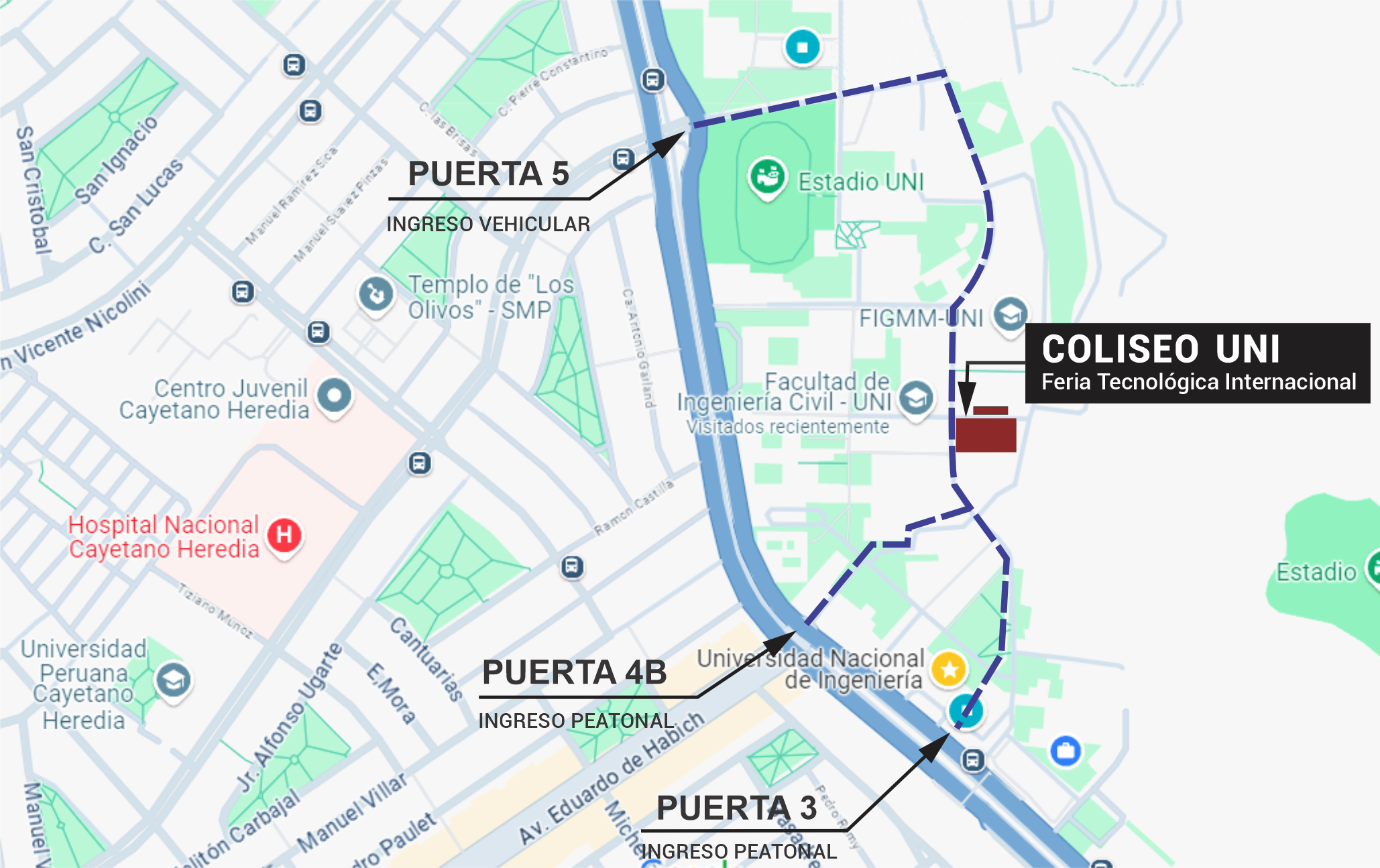 Plano UBICACION COLISEO