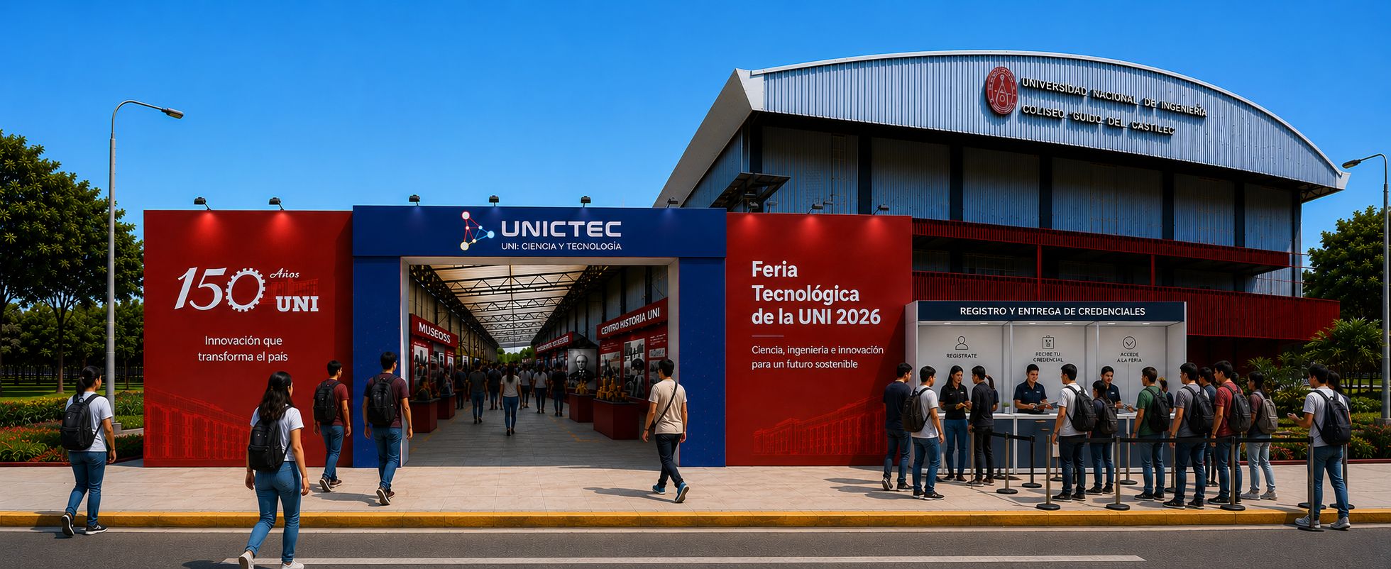 Vista de frente